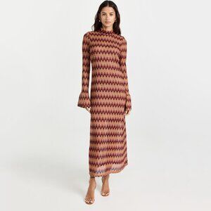 En Saison | Le Voilier Long Sleeve Maxi Dress | NWT